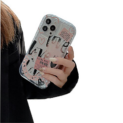 General Compatible avec la coque pour iPhone 12 Pro, coque de protection pour téléphone portable Doodle Creative, coque antichoc pour tout le corps, cadeau pour téléphone portable pour femme et fille. pas cher