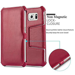 Avis Cadorabo Etui Samsung Galaxy S6 en Rouge Coque