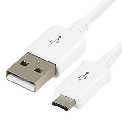 Câble Micro-USB USB Original Samsung 1m - Charge & Synchro - Blanc 