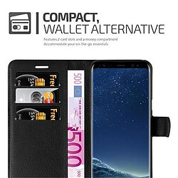 Acheter Cadorabo Coque Samsung Galaxy S8 Etui en Noir