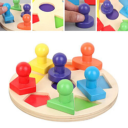 Avis En bois de Tri et Empilage Jouets Forme Couleur Reconnaissance Blocs Correspondant Puzzle Motricité Fine Éducatifs Peschool Conseil D'apprentissage