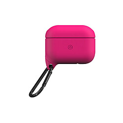 Superdry Coque pour Airpods Pro Anti-choc en Silicone Rose