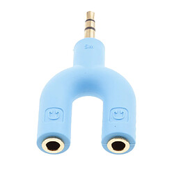 Acheter 2x Audio Adaptateur Casque Microphone Double Jack 3,5mm Femelle Vers Audio 3,5mm Male Audio Stéréo Répartiteur Cable pour écouteurs