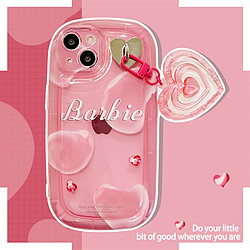 GUPBOO Étui pour iPhone11ProMax girl jelly love niche étui de téléphone portable anti-chute