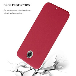 Acheter Cadorabo Coque Motorola Google NEXUS 6 Etui en Rouge