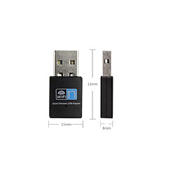 Avis Adaptateur USB sans fil Nano 802.11n Realtek 8192eus 300m avec antenne PCB intégrée