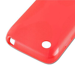 Acheter Cadorabo Coque LG L40 Etui en Rouge