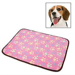 Wewoo Panier pour chien ou Chat Coussin Tapis de couverture de chenil à double face de chatSpécifications XL rose