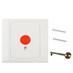 Wewoo Bouton de maintien / blanc d'urgence / PB-28