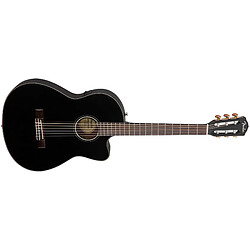 Avis CN-140SCE Nylon Thinline WN Black + Etui Fender