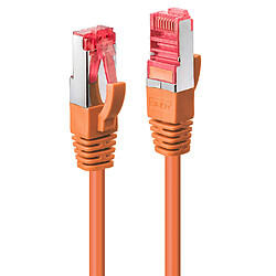 Lindy 47809 câble de réseau Orange 2 m Cat6 S/FTP (S-STP)