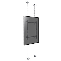 Kimex Support filaire écran TV 42''- 75'' - Hauteur 6m