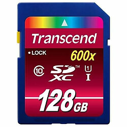 Transcend Ultimate series - Carte mémoire flash - 128 Go - UHS Class 1 / Class10 - 600x - SDXC UHS-I