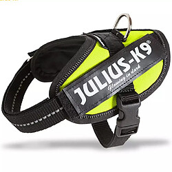 Julius K9 IDC Harnais pour chiens Taille chiot 2 Vert Néon 16IDC-NE-B2