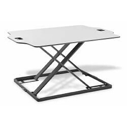 Digitus DA-90382 Support de livres Notebook stand Blanc (Steh/Sitz Schreibtischaufsatz - Ergonomischer Sitz-Steh Laptop Schreibtischaufsatz, Arbeitsfläche 79x54cm, Max. Bel. 10kg Maximal Einstellbare Höhe 40cm)