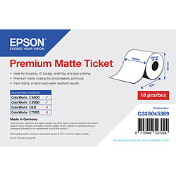 Etiquettes pour Imprimante Epson C33S045389