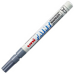 Uni Ball Marqueur permanent Uni-Ball Paint PX-21L Gris 12 Unités