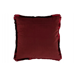 Dansmamaison Coussin Alpha Carre Polyester Rouge