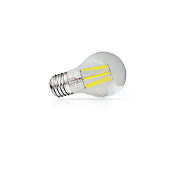 Avis ampoule à led cob - vision-el - e27 - 8w - 4000k - bulb g60 - filament - boite