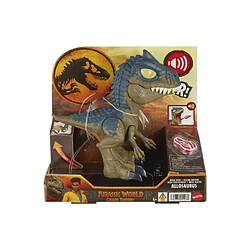 Mattel Jurassic World : Chomp Chomp-Allosaurus Méga Rugissement-figurine de dinosaure HVB45