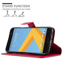 Cadorabo Coque HTC ONE M10 Etui en Rouge pas cher