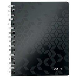 Leitz Cahier à spirales WOW - Noir