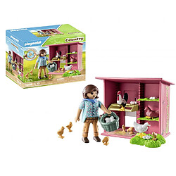 Acheter Playmobil® 71308 Agricultrice et poulailler