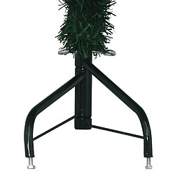 Avis vidaXL Sapin de Noël artificiel d'angle Vert 240 cm PVC