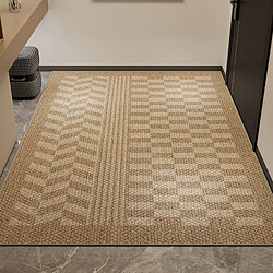 LUUCOZK Tapis de porte d'entrée antidérapants pour entrée intérieure - Motif 23-140x200CM 