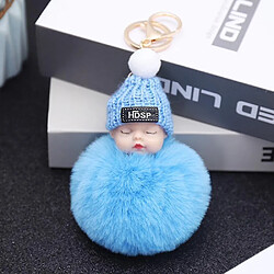 Universal Mignon peluche pendante sommeil hiver mignon casse-tête de poupée - dessin animé hair de cheveux ball5