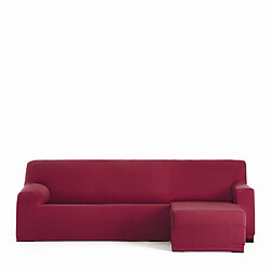 Housse pour chaise longue accoudoir court droit Eysa BRONX Bordeaux 110 x 110 x 310 cm