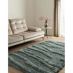 Hadorn Tapis shaggy 305x240 Bleu Thun Tribus