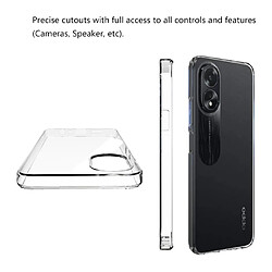 Avis Htdmobiles Coque pour Oppo A18 / A38 - housse etui silicone gel fine + film ecran - TRANSPARENT TPU