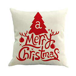 Acheter P94 4PCS 45 * 45cm Christmas Christmas Blanc Motif Embrasser Taie d'oreiller Holiday Home Decoration Taie d'oreiller Sofa Coussin Coussin Coussin