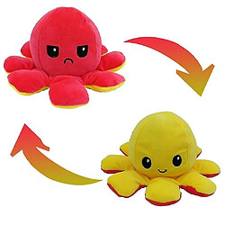 Universal Poupée Octopus réversible - jouet en peluche à double face