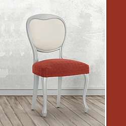 Avis Housse de Chaise Eysa JAZ Terre cuite 50 x 5 x 50 cm 2 Unités