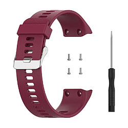 Bracelet De Montre Pour Garmin Forerunner 35 30 35J ForeAthlete 35J Vin Rouge pas cher