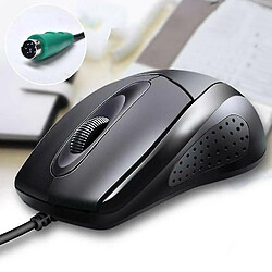 Universal Souris câblées à LED ergonomiques Rouge de défilement optique PS / 2 souris pour ordinateurs portables de bureau PC