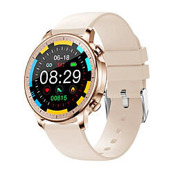 Universal Nouvelles montres intelligentes Femmes Multifonction Exercice Fréquence cardiaque Pression artérielle Montres sportives imperméables Hommes et Femmes Smartwatch + Boîte | Montres numériques (Or)