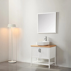 Avis Wilsa Ensemble de salle de bain blanc 80 cm