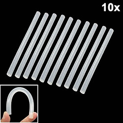 Wewoo Outil de soudure blanc Bâton de colle thermofusible pratique de 10 PCS, taille: 270 x 7mm