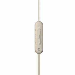 Oreillette Bluetooth Sony WI-C100 Beige