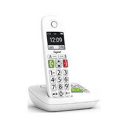 Téléphone sans fil dect blanc avec répondeur - e290a - GIGASET