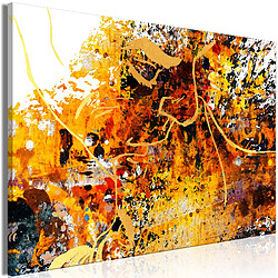 Decoshop26 Tableau toile de décoration murale impression premium en 1 partie sur châssis en bois motif Kiss Explosion 30x20cm 11_0014232