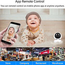 Universal HD Baby Monitor Webcam Application Télécommande Smart Home Vidéosurveillance | Caméras de Surveillance