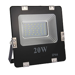 Wewoo Projecteur LED 20W 39 LEDs SMD 5730 1800 LM IP66 imperméable à l'eau de la lumière d'inondation, AC 170-265V blanche