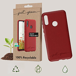 Avis BIGBEN Coque Huawei P Smart 2019 Natura Rouge - Eco-conçue Just Green