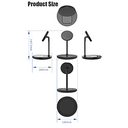 Acheter Universal Chargeur sans fil magnétique 2 en 1 pour 12 Mini Pro Max station de recharge rapide quai chargeur de téléphone mobile | Chargeur sans fil