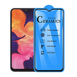 Wewoo Film de verre trempé de céramique à pleine couverture de colle 2.5D pour Galaxy A10 / M10