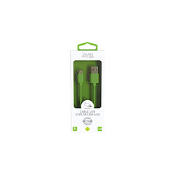 Acheter Jaym Câble USB vers Micro-USB 2.4A - 1,5 mètres - Collection POP - Vert